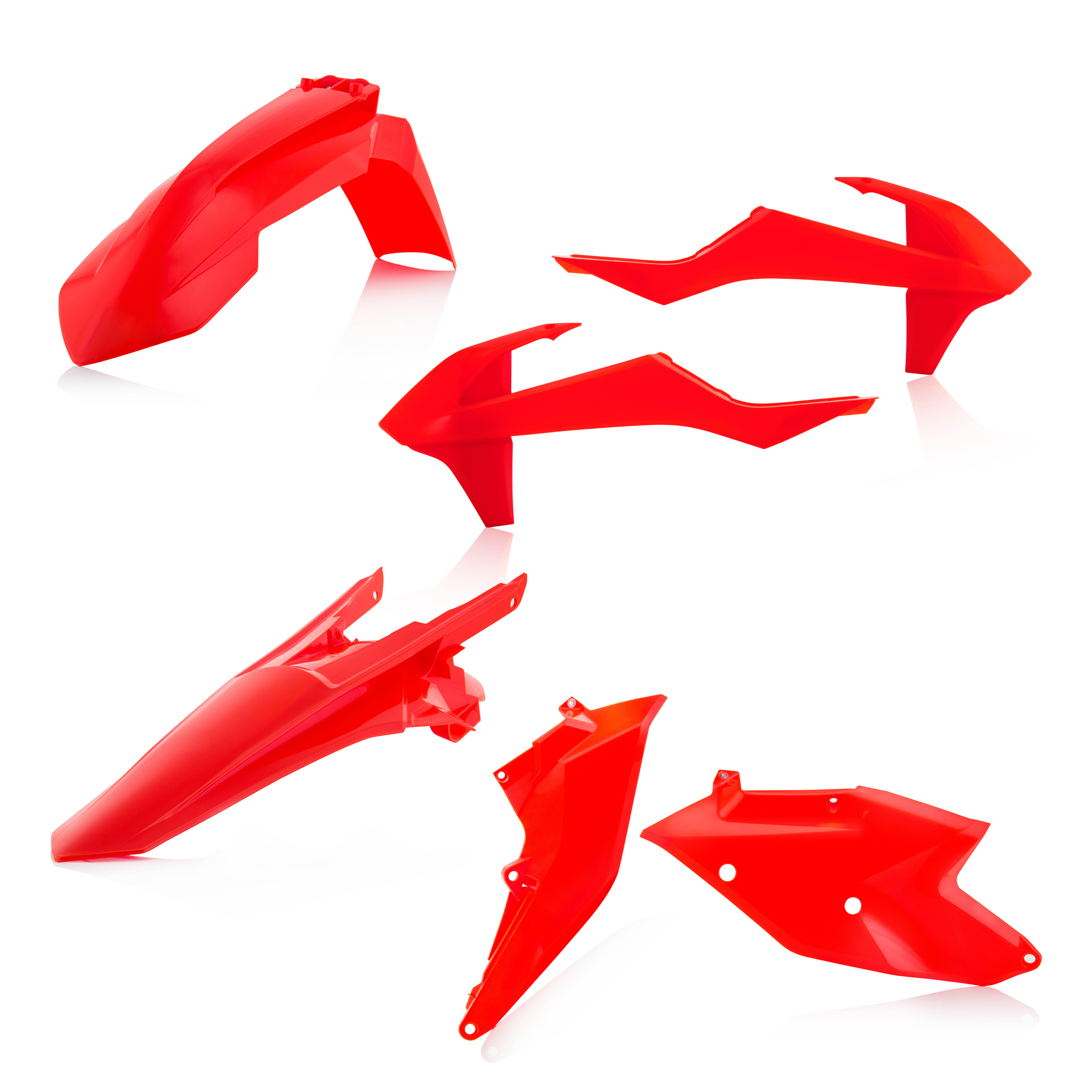 Plastics Kit ACERBIS Dirt Bike KTM SX 150 Orange 2017 Kutvek Kit graphik