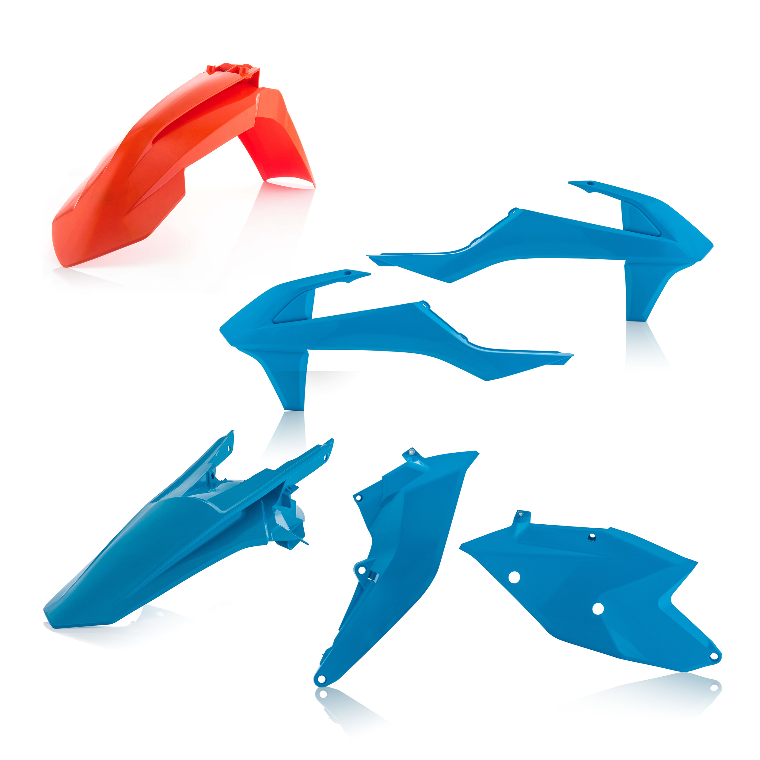 Kit Plastiques ACERBIS Moto Cross KTM SX 125 Orange bleu 2016