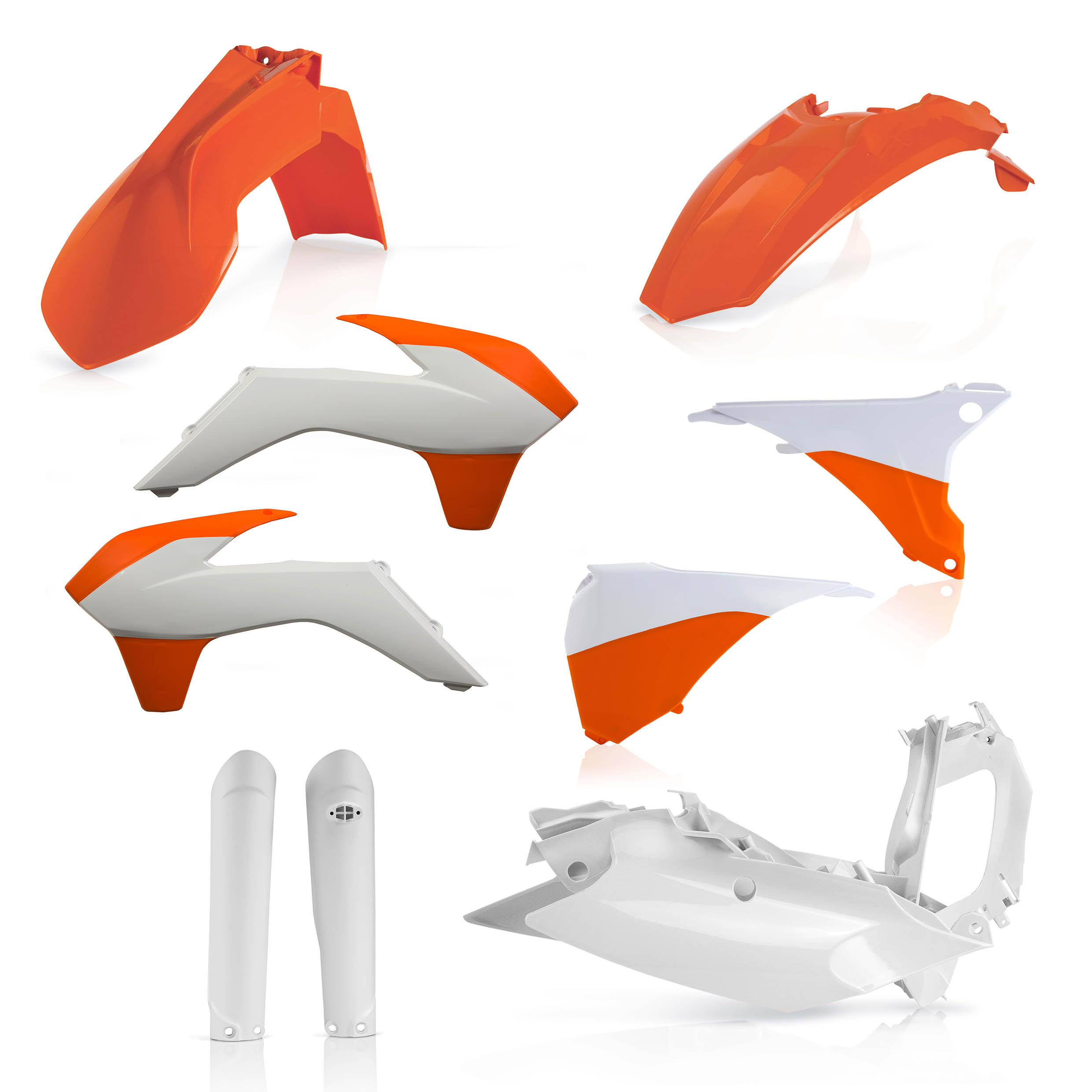 Plastics Kit ACERBIS Dirt Bike KTM EXC 125 Origin 2016 FULL