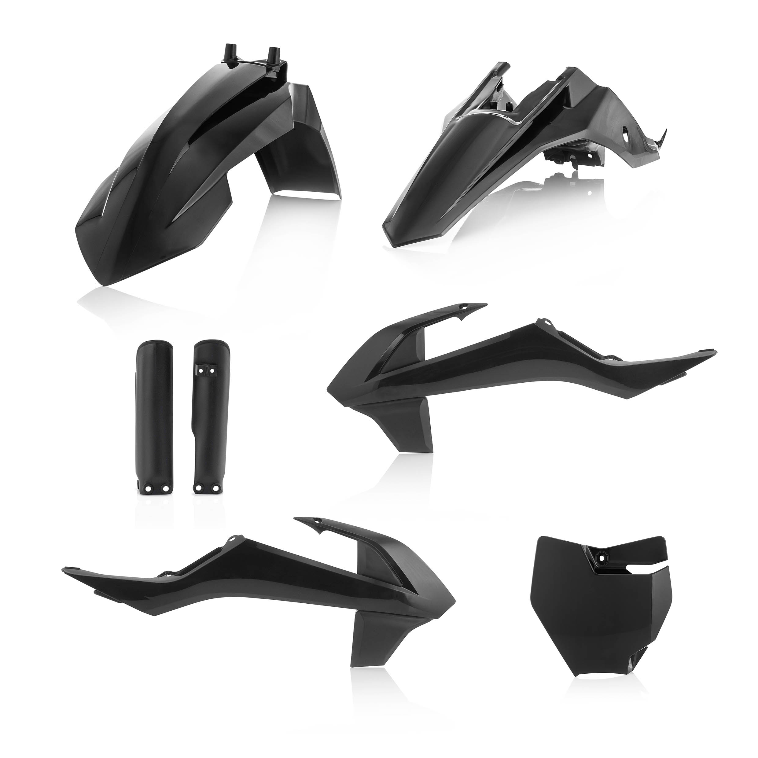 Kit Plastiques ACERBIS Moto Cross KTM SX 65 Noir 2016 FULL