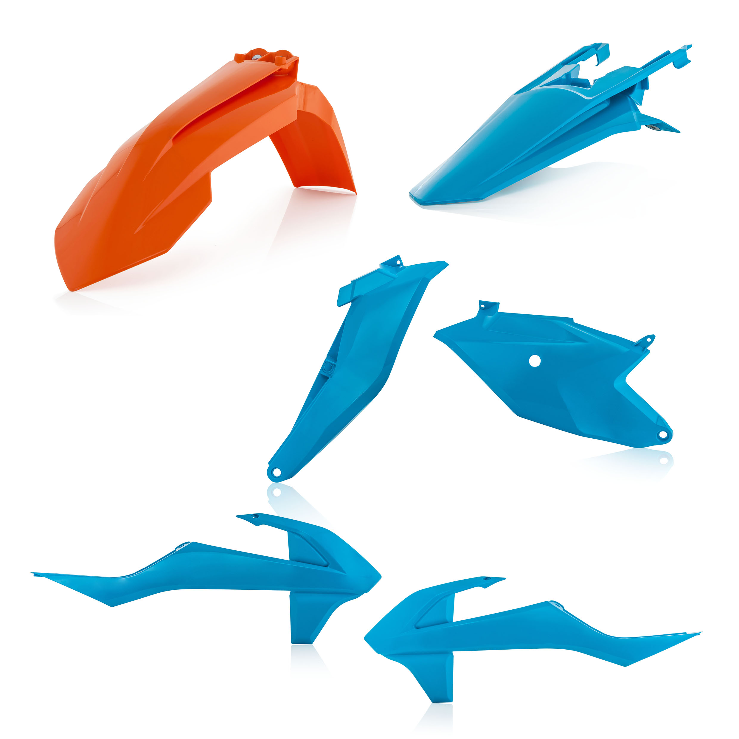 Plastics Kit ACERBIS Dirt Bike KTM SX 85 Orange blue 2019 Kutvek Kit