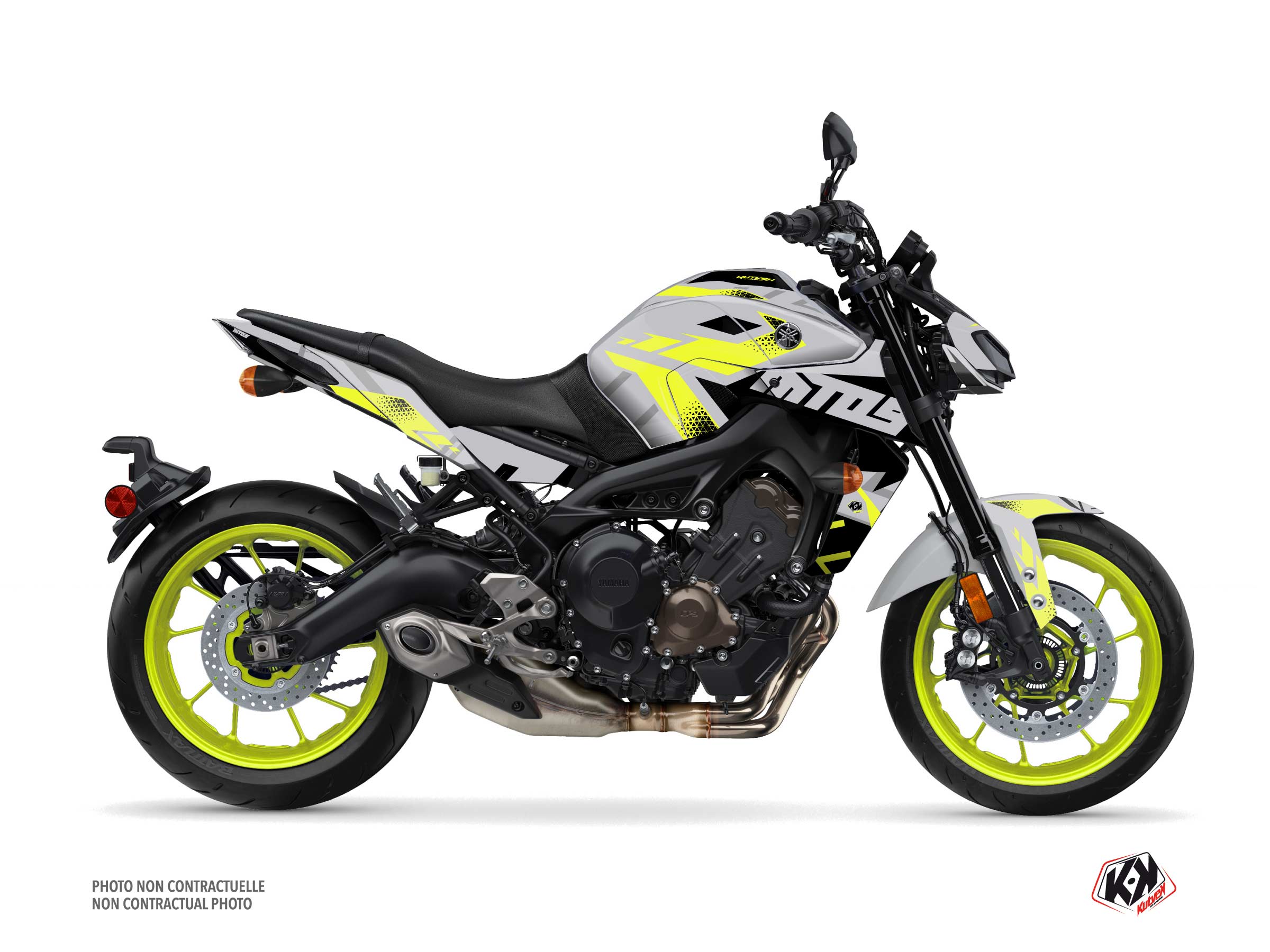Kit Déco Moto Sanctuary Yamaha MT 09 Jaune