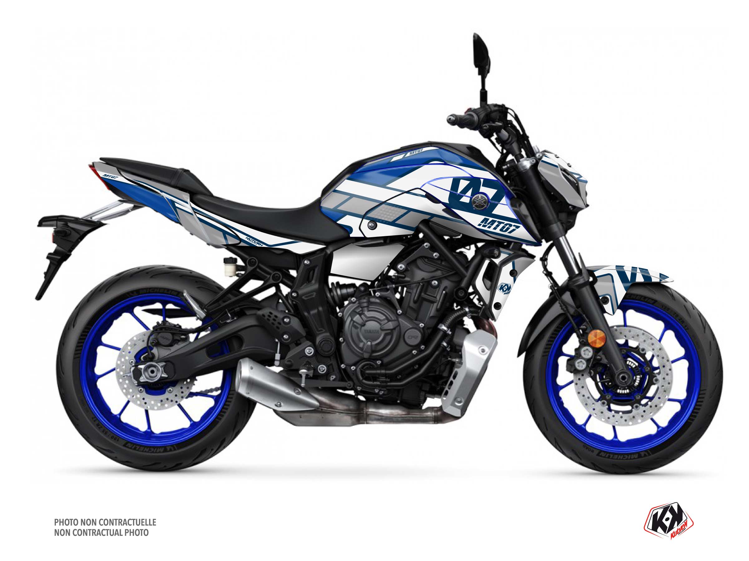 Kit Déco Moto Yamaha MT 07 Kutvek Kit Graphik