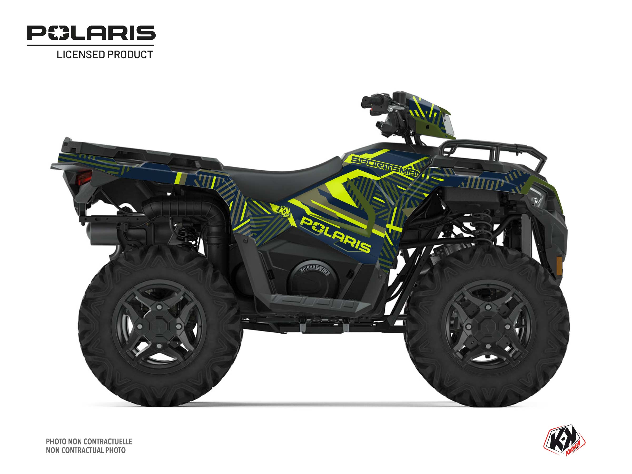 Polaris 450 Sportsman ATV Epik Graphic Kit Green