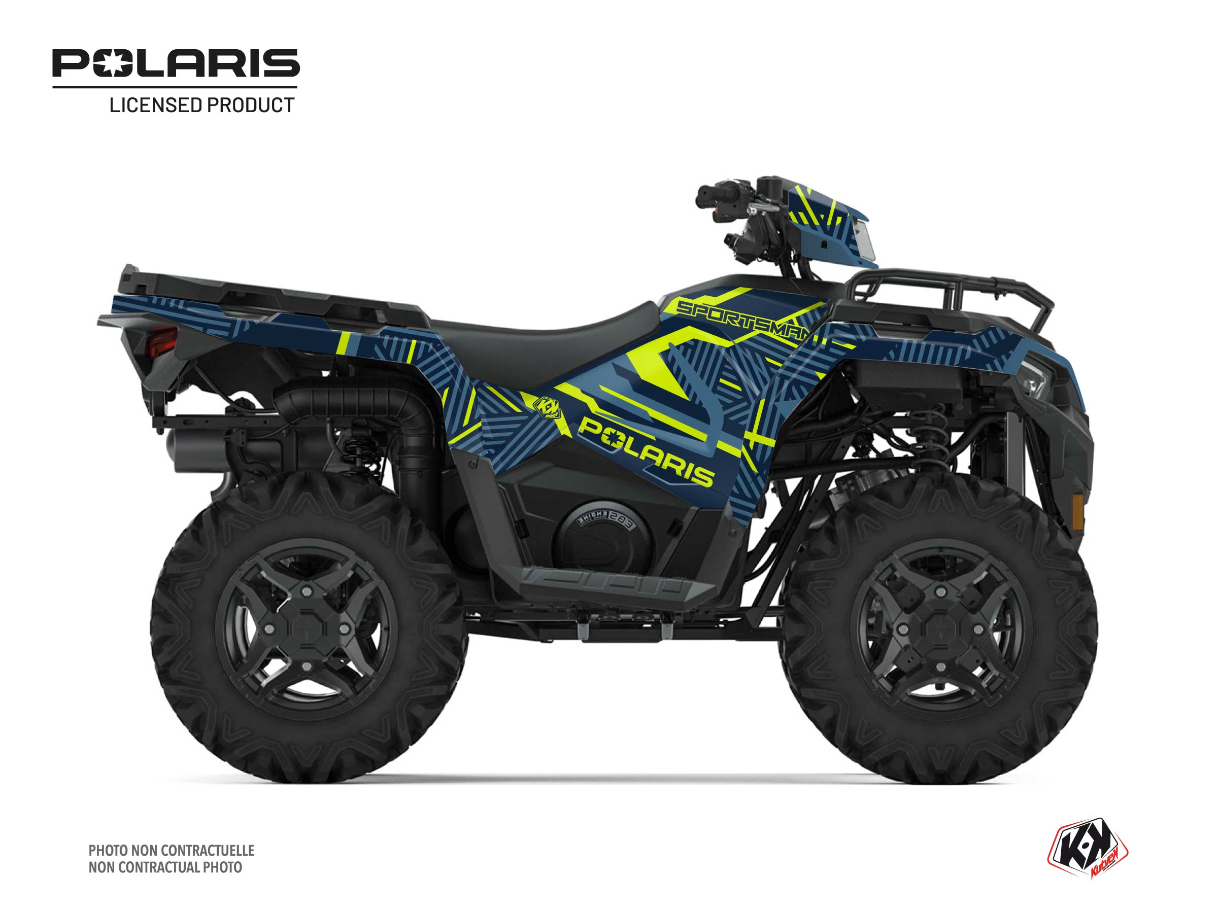 Polaris 570 Sportsman ATV Epik Graphic Kit Blue