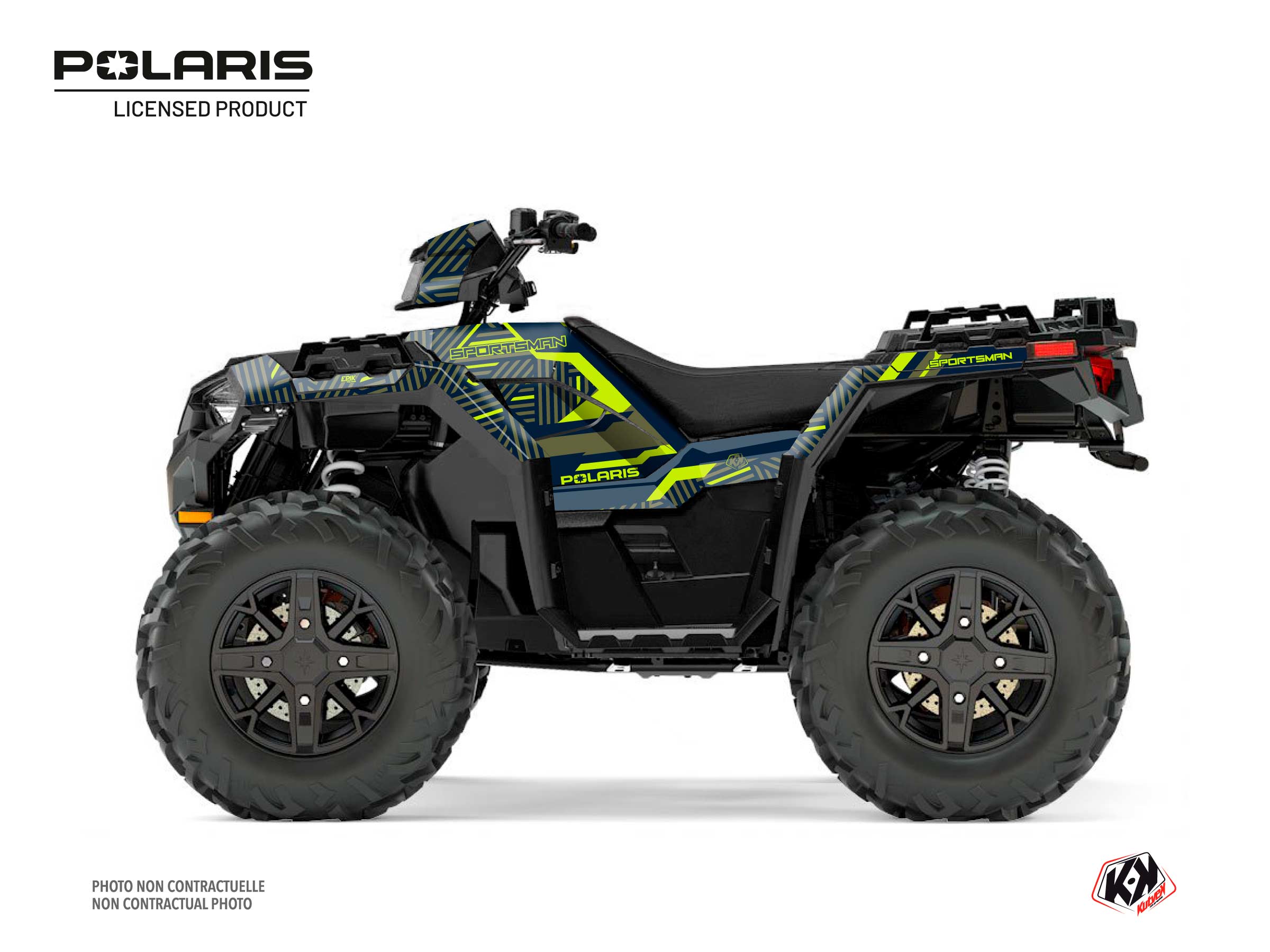 Polaris 850 Sportsman Forest ATV Epik Graphic Kit Green