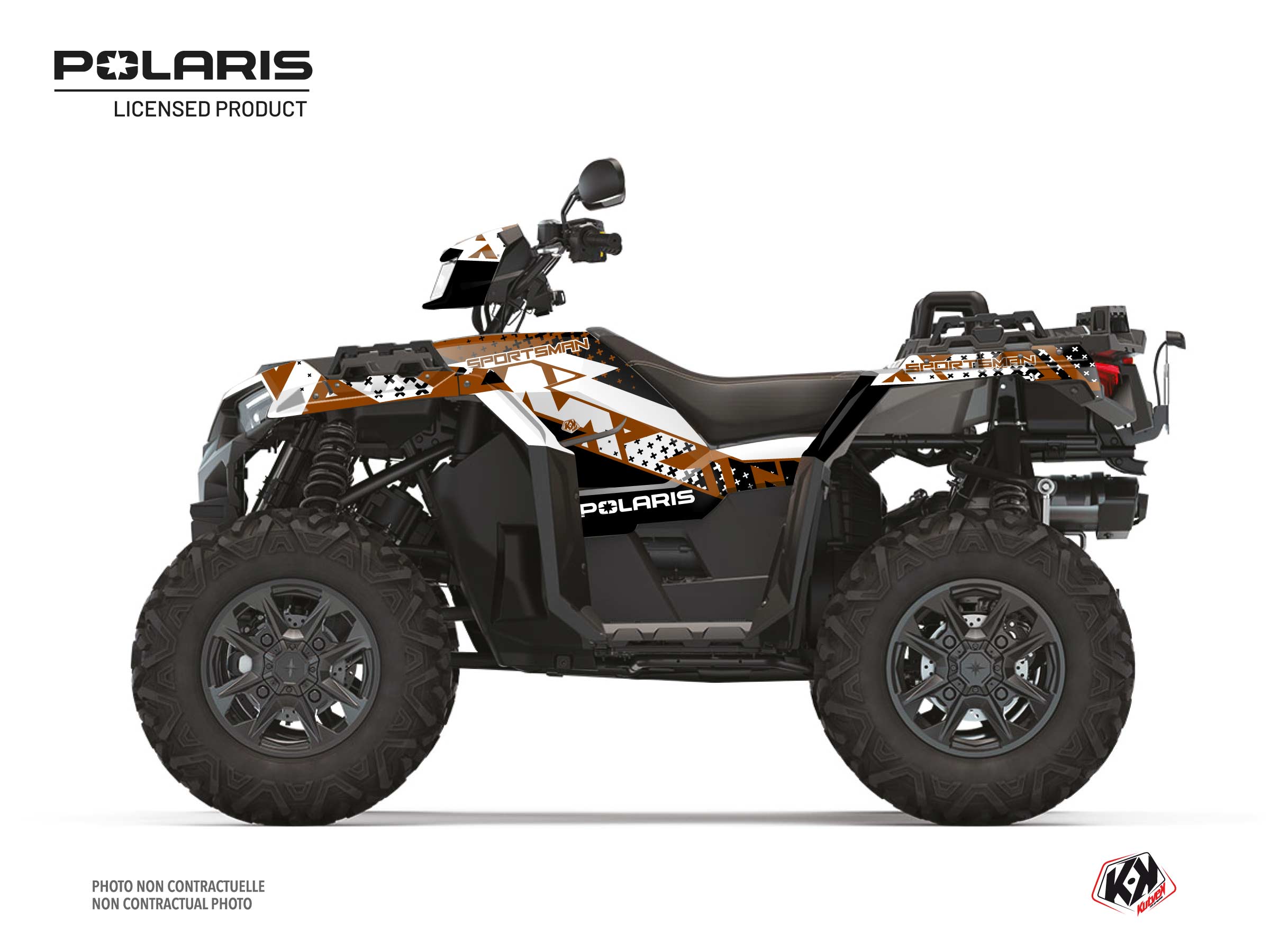 Polaris 1000 Sportsman XP S Forest ATV Stun Graphic Kit Copper