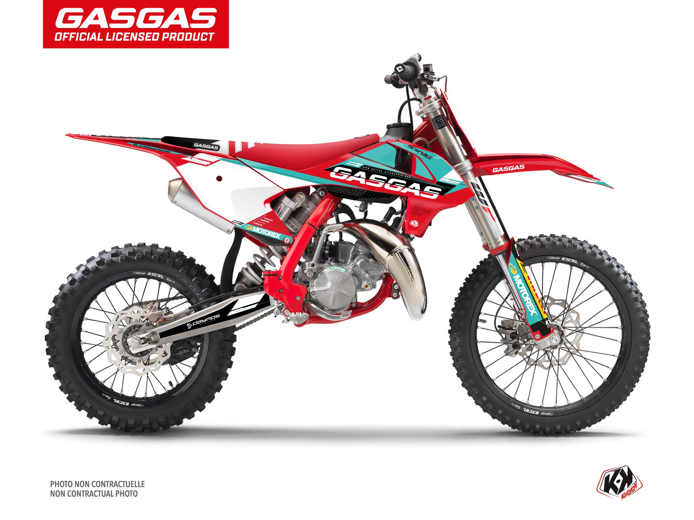 Kit Déco Motocross Replica Team Rbike K22 Gasgas Mc 85
