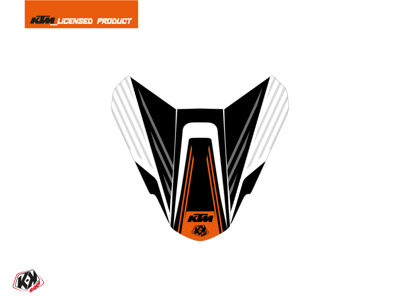 Graphic Kit Seat Cowl Moto Perform KTM Black White