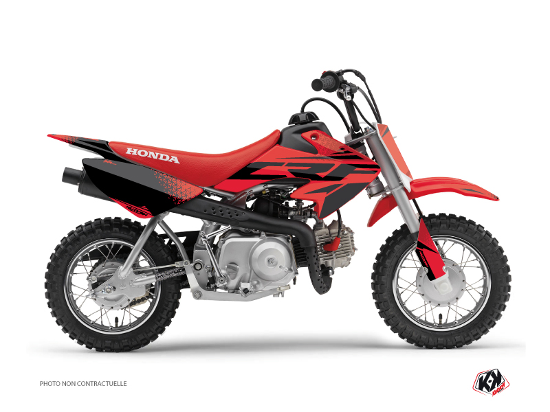 honda dirt bike nasting  graphic kit red