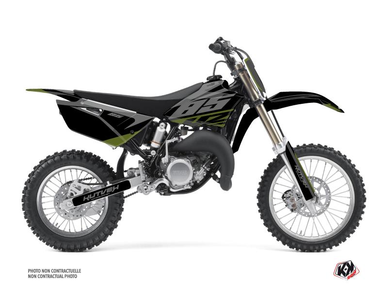 yamaha dirt bike skew  graphic kit khaki