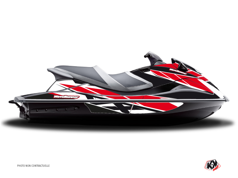 Yamaha VXR-VXS Jet-Ski Replica Graphic Kit Red