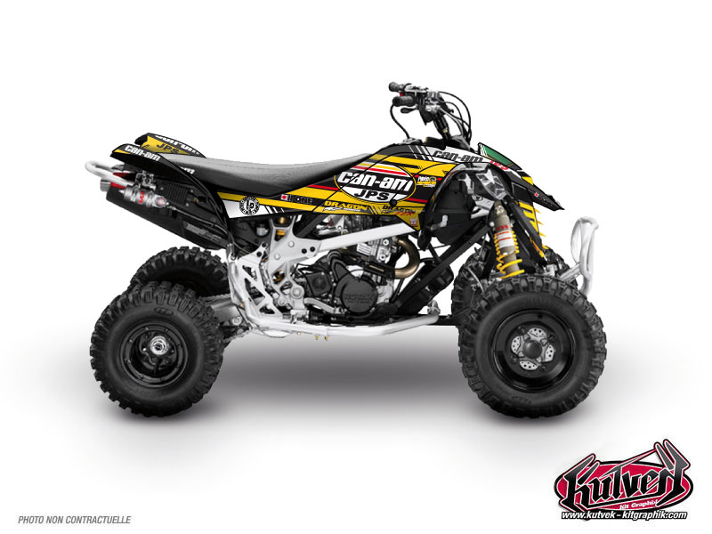 can-am atv replica adrian mangieu 2012  graphic kit 