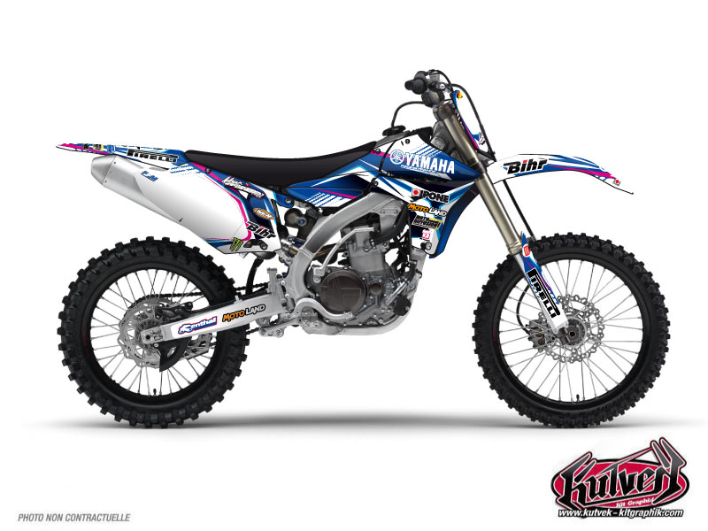 yamaha dirt bike replica van beveren 2011  graphic kit 