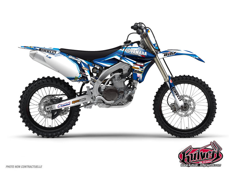 yamaha dirt bike replica van beveren 2012  graphic kit 