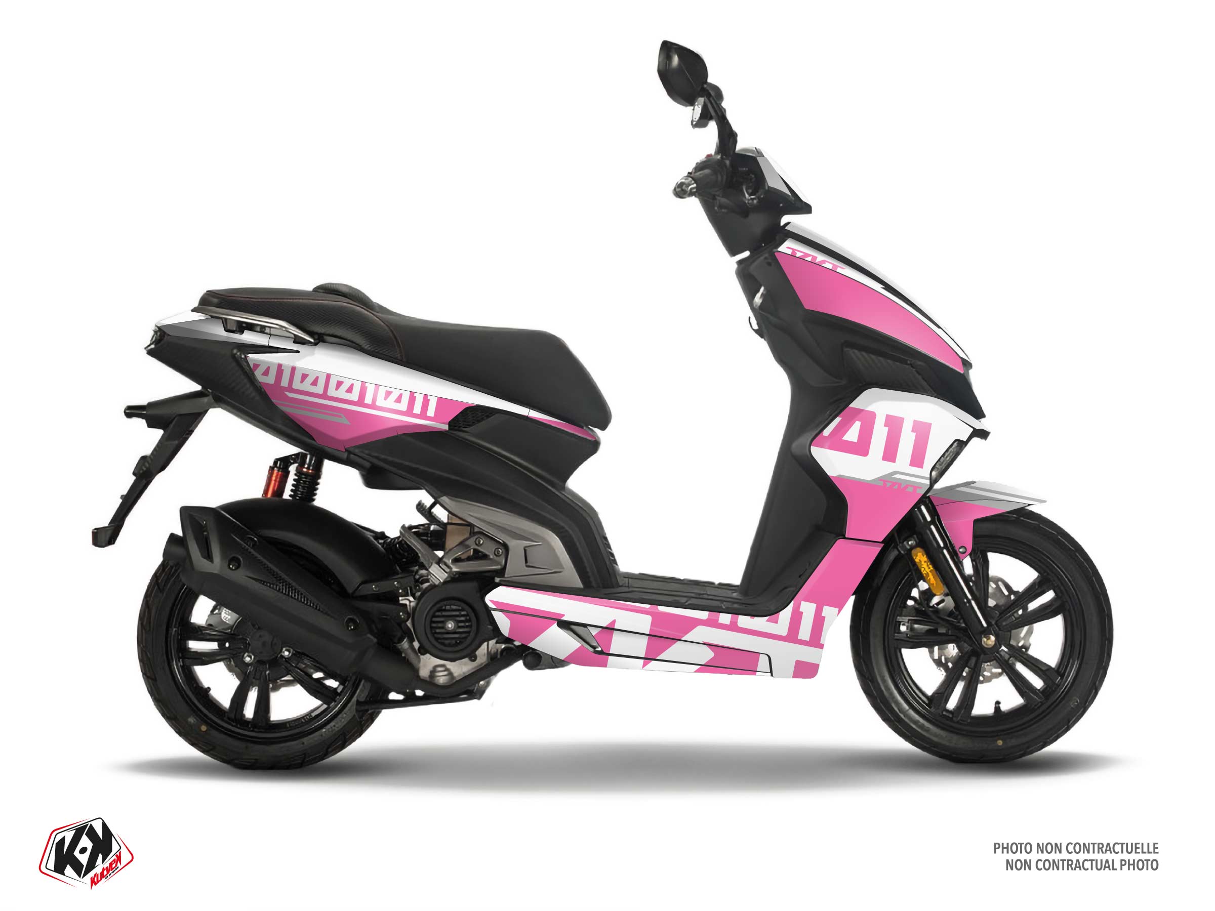 kit déco scooter tnt motors apoc rose 