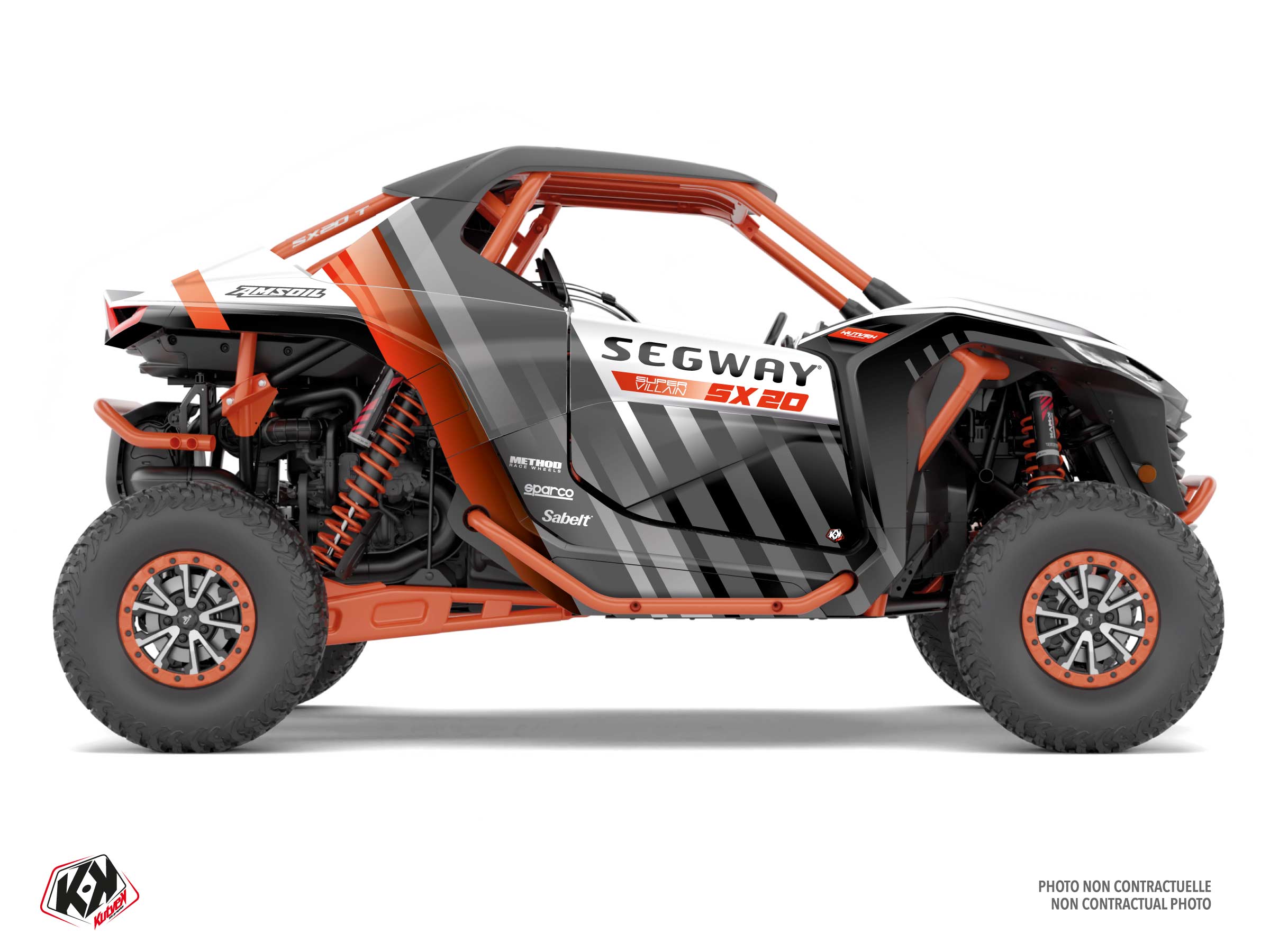 kit déco arroyo blanc ssv segway super villain sx20