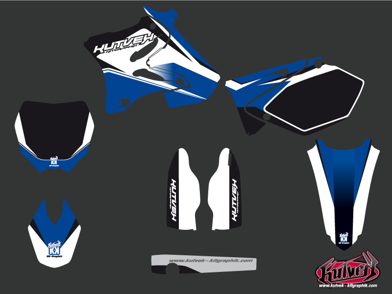 Yamaha 125 YZ Dirt Bike Assault Graphic Kit