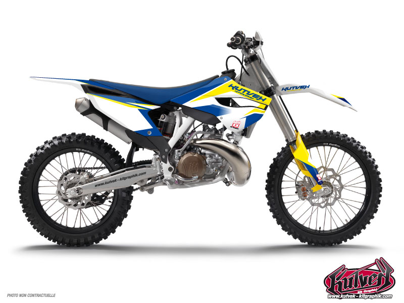 husqvarna dirt bike assault  graphic kit 