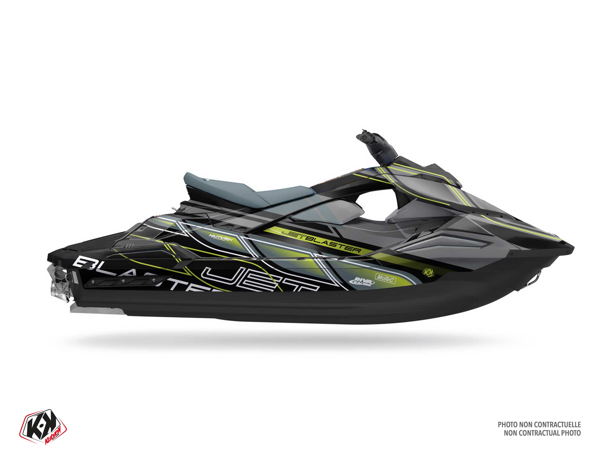 kit déco jet-ski yamaha atlantik vert 