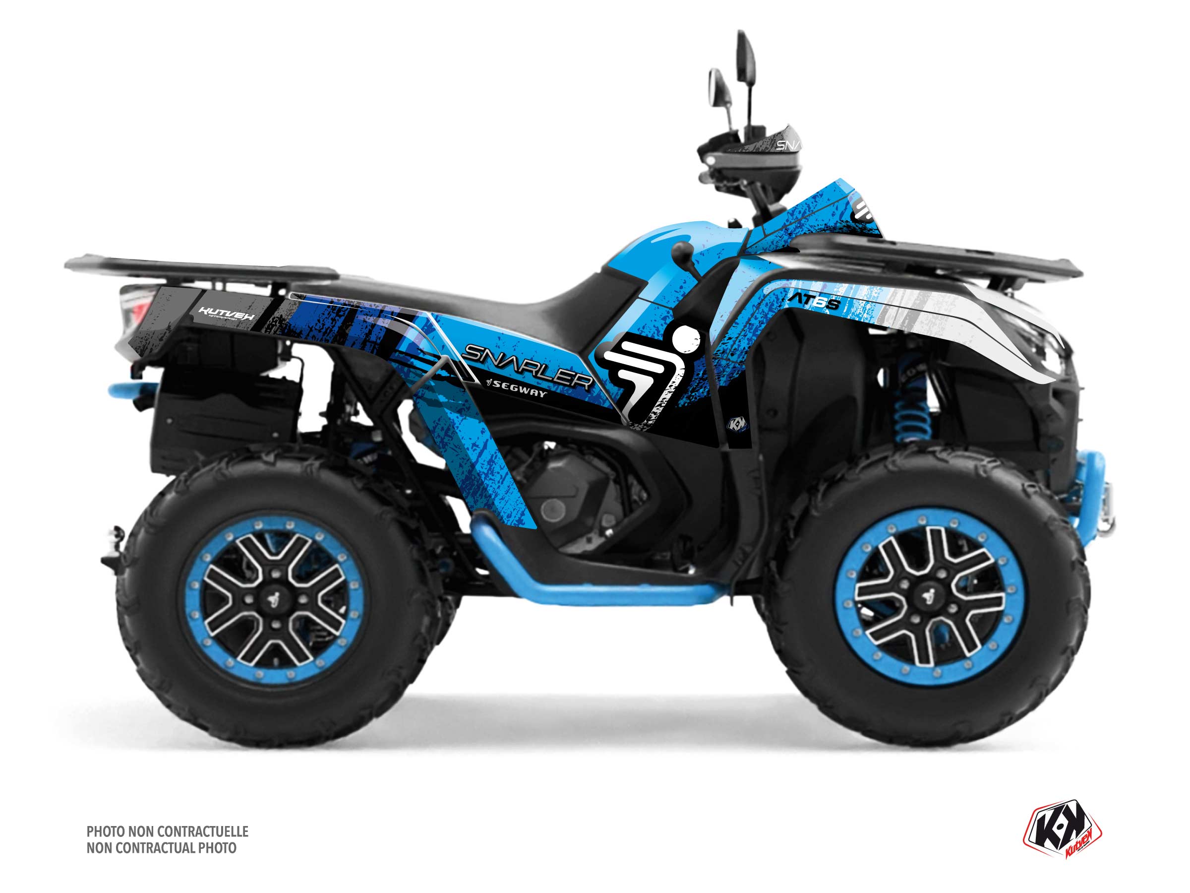 Segway Snarler AT6-S ATV Boggy Graphic Kit Blue