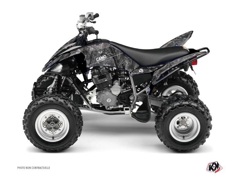 Yamaha 250 Raptor ATV Camo Graphic Kit Grey