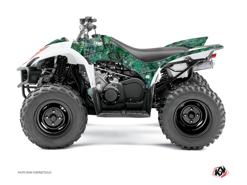 Yamaha 350-450 Wolverine ATV Camo Graphic Kit Green