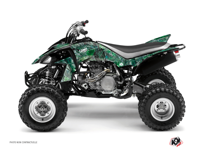 Yamaha 450 YFZ ATV Camo Graphic Kit Green
