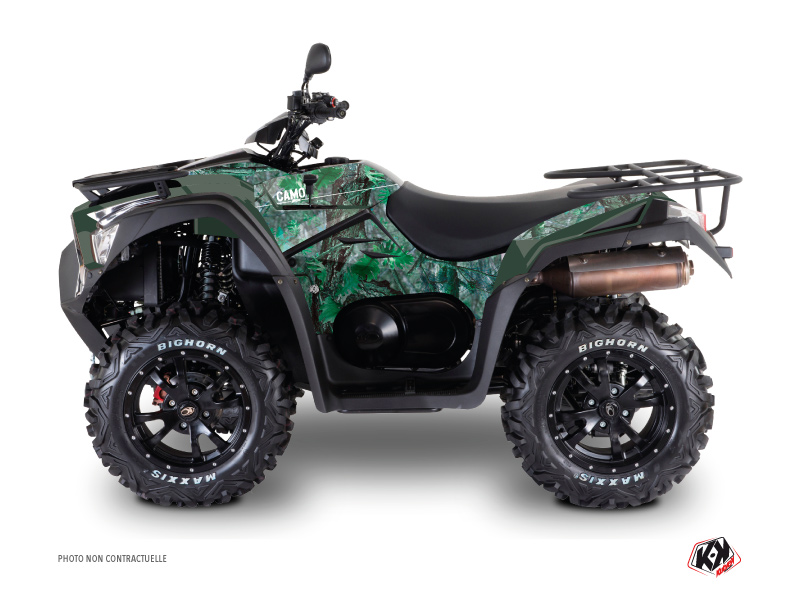 Kymco 700 MXU ATV Camo Graphic Kit Green