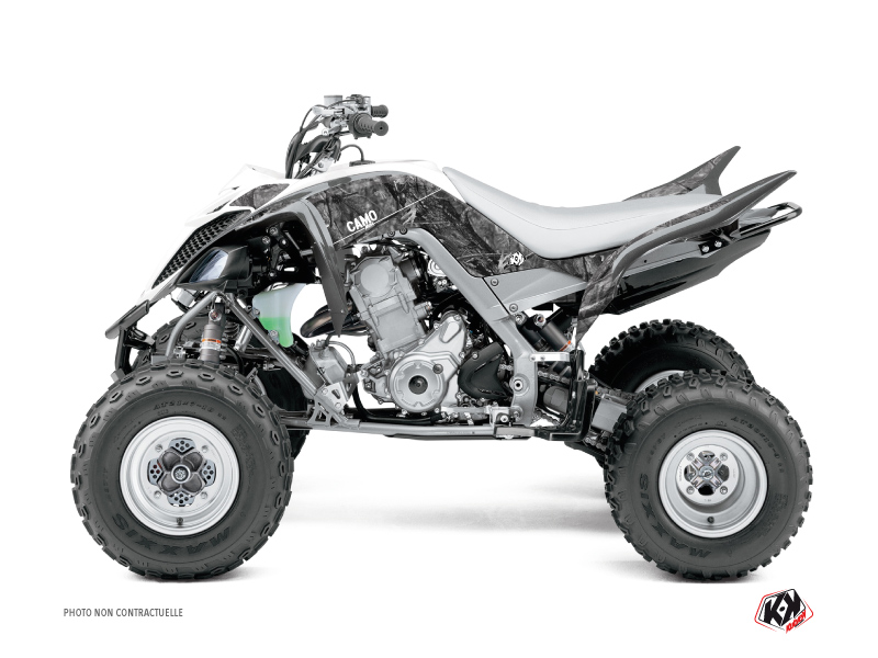 Yamaha 700 Raptor ATV Camo Graphic Kit Grey