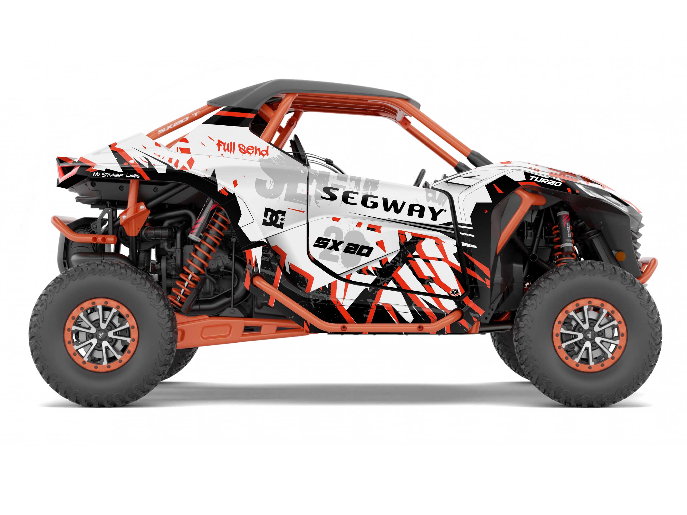 kit déco carson blanc ssv segway super villain sx20