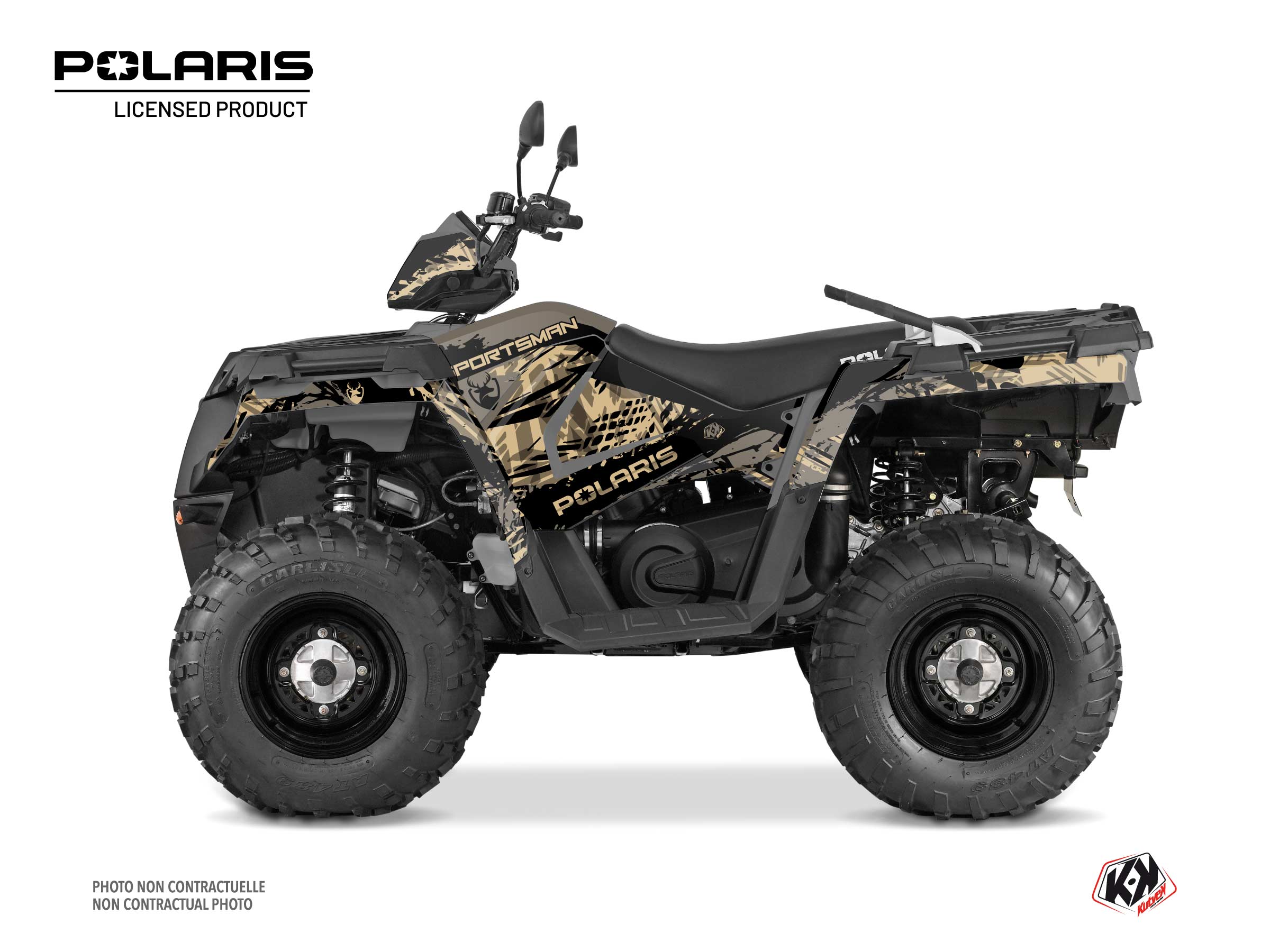 Polaris 570 Sportsman Touring ATV Chaser Graphic Kit Bronze