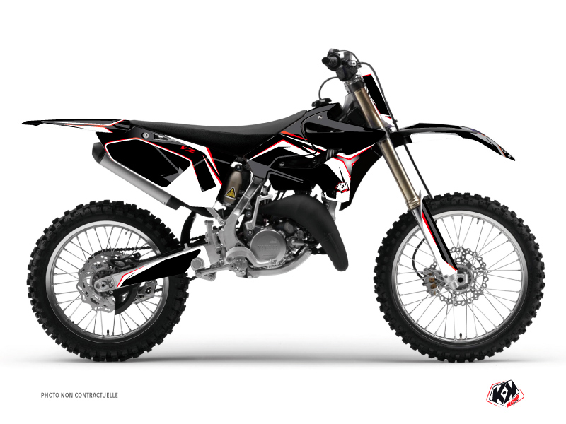 Yamaha 125 YZ Dirt Bike Concept Graphic Kit Red