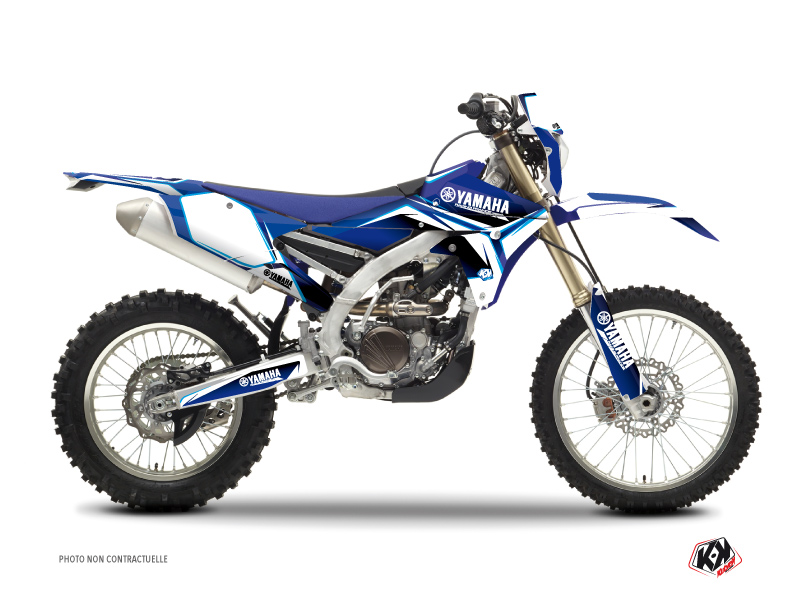 Kit Déco Moto Cross Concept Yamaha 450 WRF Bleu