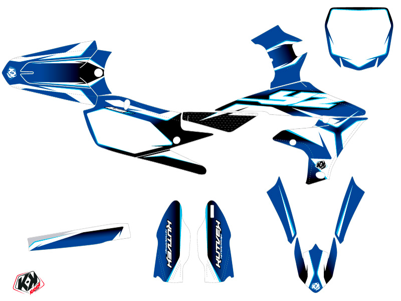 Yamaha 450 YZF Dirt Bike Concept Graphic Kit Blue