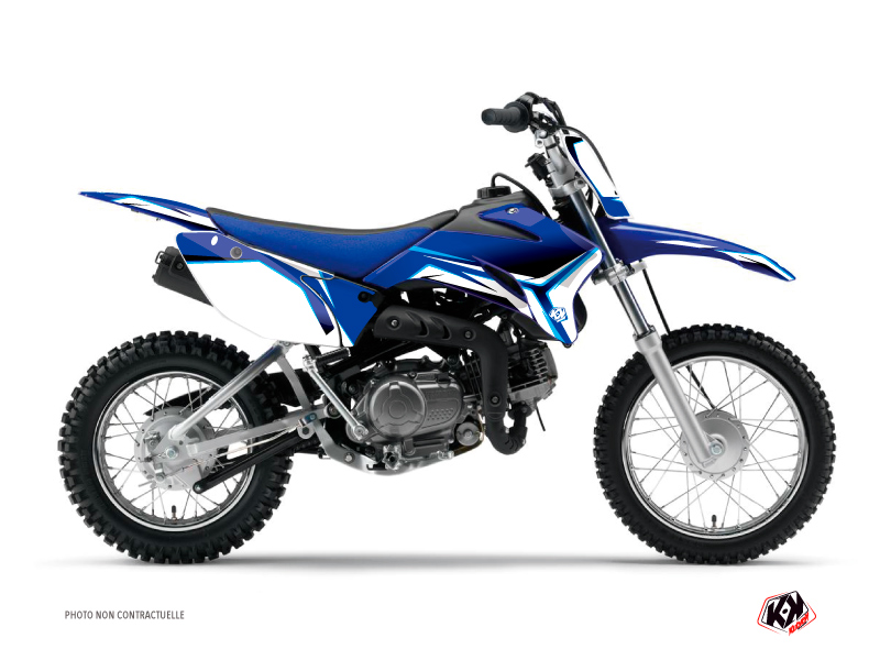 Kit Déco Moto Cross Concept Yamaha TTR 125 Bleu