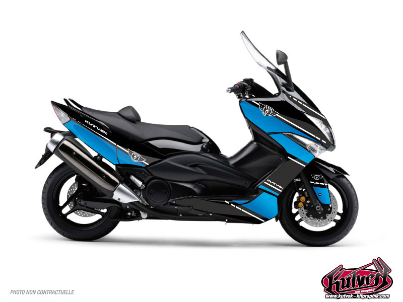 Yamaha TMAX 530 Maxiscooter Cooper Graphic Kit Blue