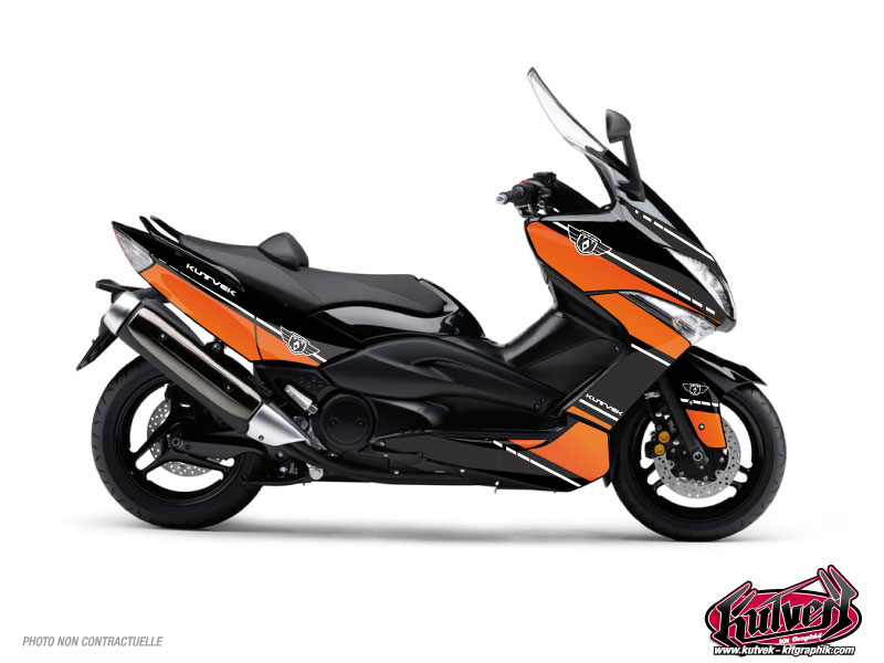 Kit Déco Maxiscooter Cooper Yamaha TMAX 530 Orange