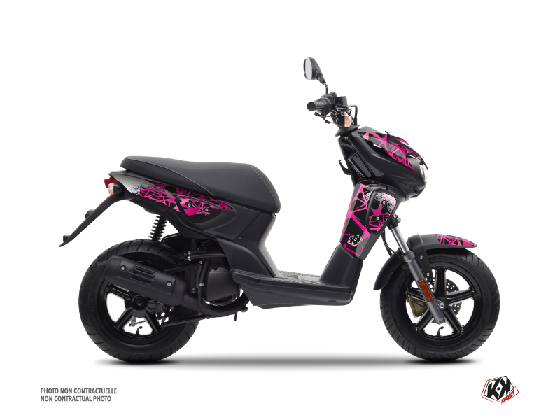 MBK Stunt Scooter Cosmic Graphic Kit Pink