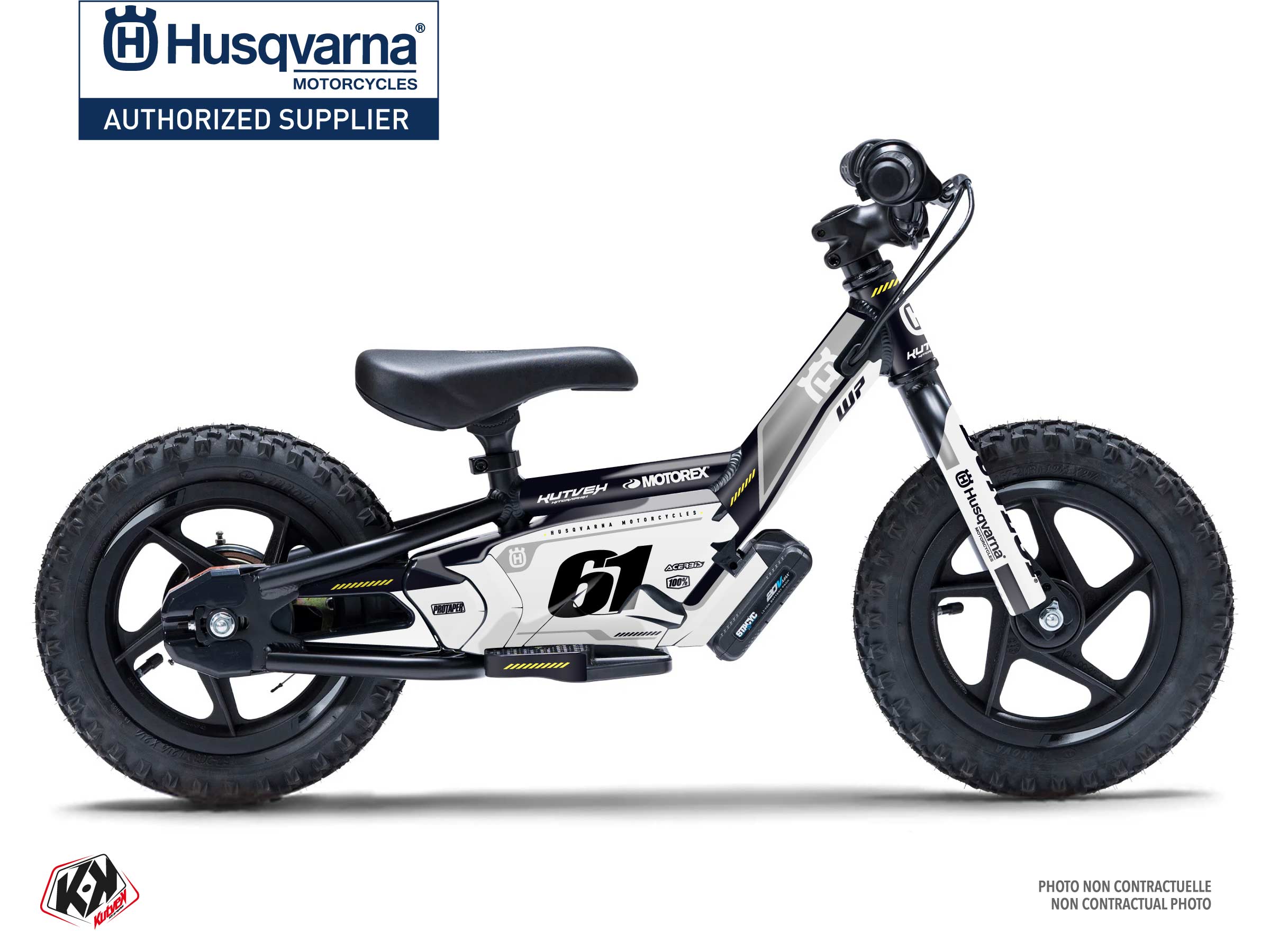 stacyc Balance bike d-skt  graphic kit black