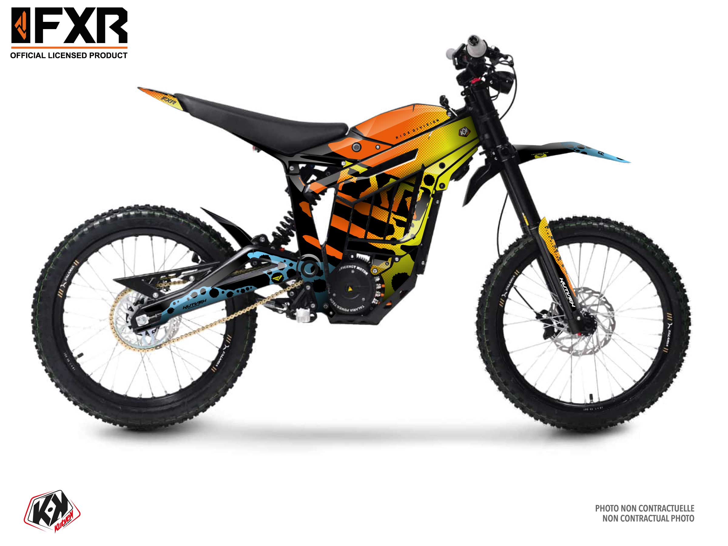 talaria dirt bike fxr dart frog  graphic kit 