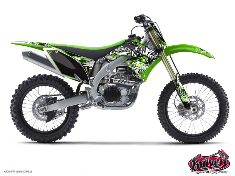 kawasaki dirt bike demon  graphic kit 