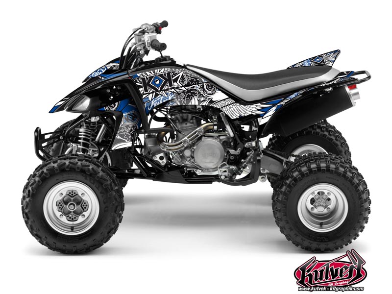 Yamaha 450 YFZ ATV Demon Graphic Kit Blue