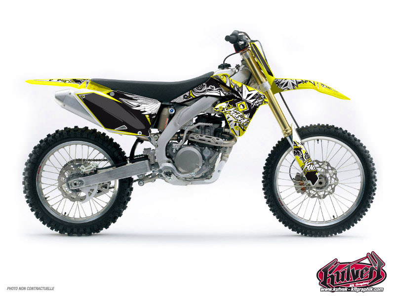 suzuki dirt bike demon  graphic kit 