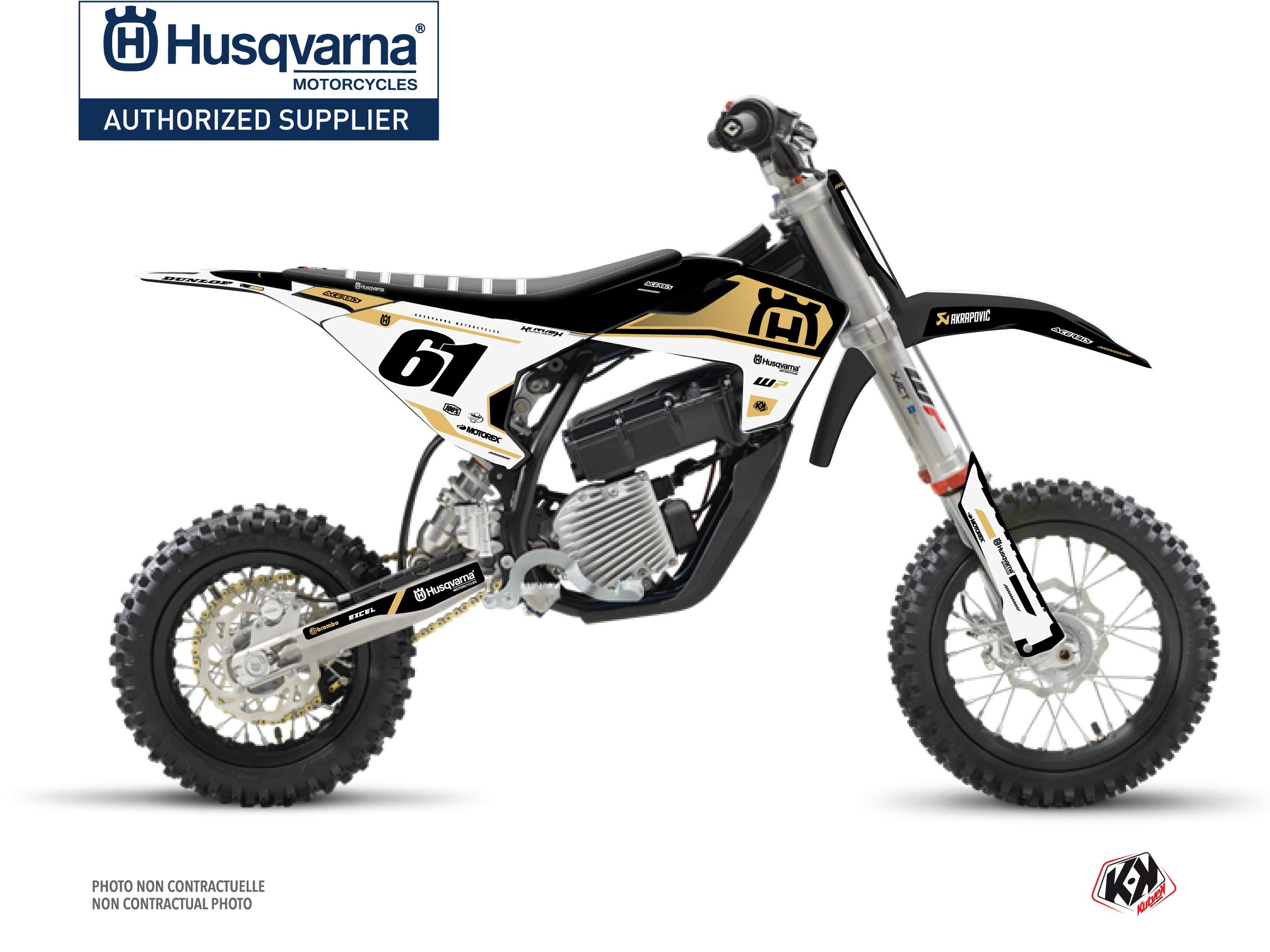 Husqvarna EE-5 Dirt Bike D-SKT Graphic Kit Sand