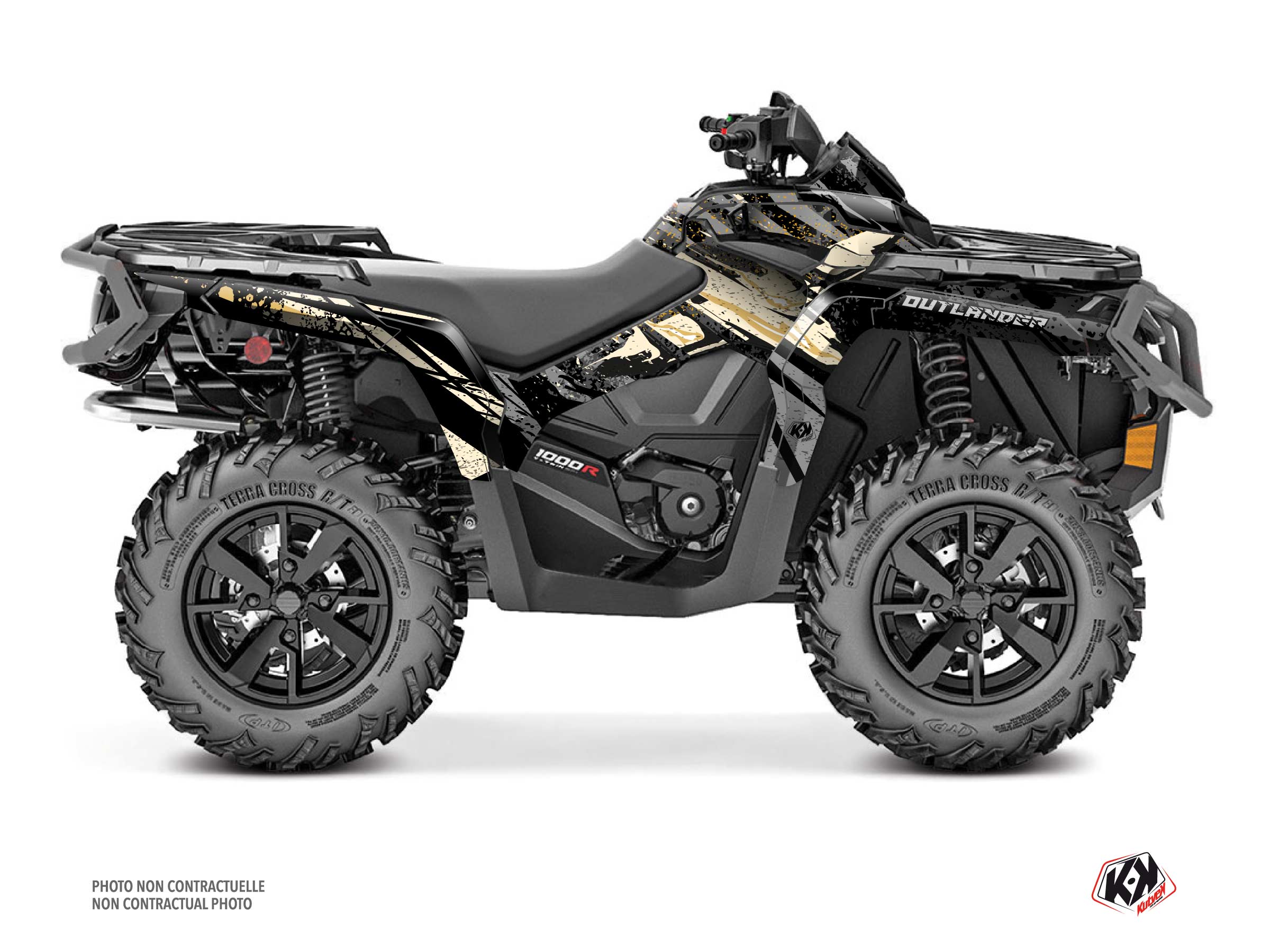 Kit Graphique quad can-am outlander 1000 r ember sable