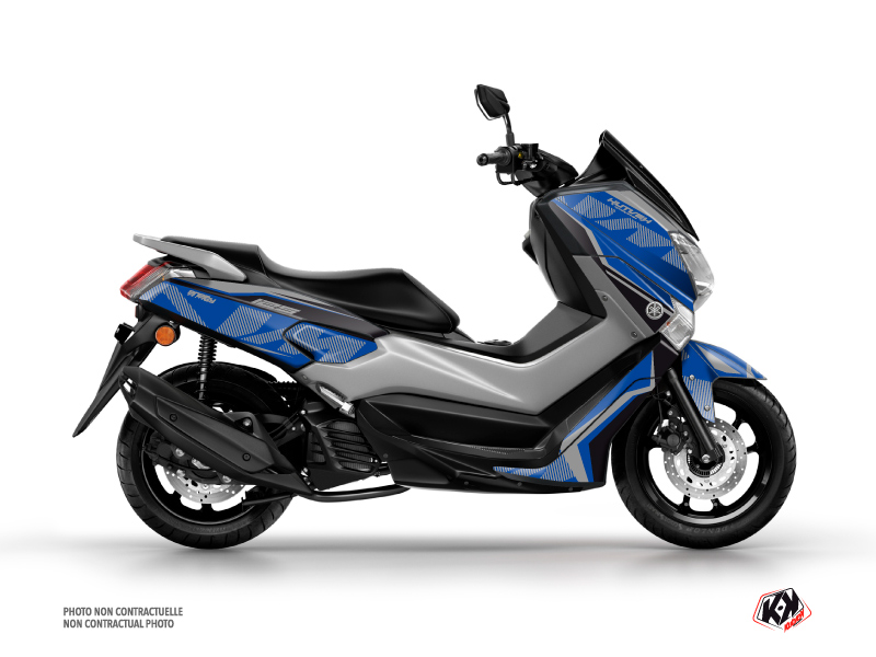 Yamaha NMAX 125 Maxiscooter Energy Graphic Grey Blue