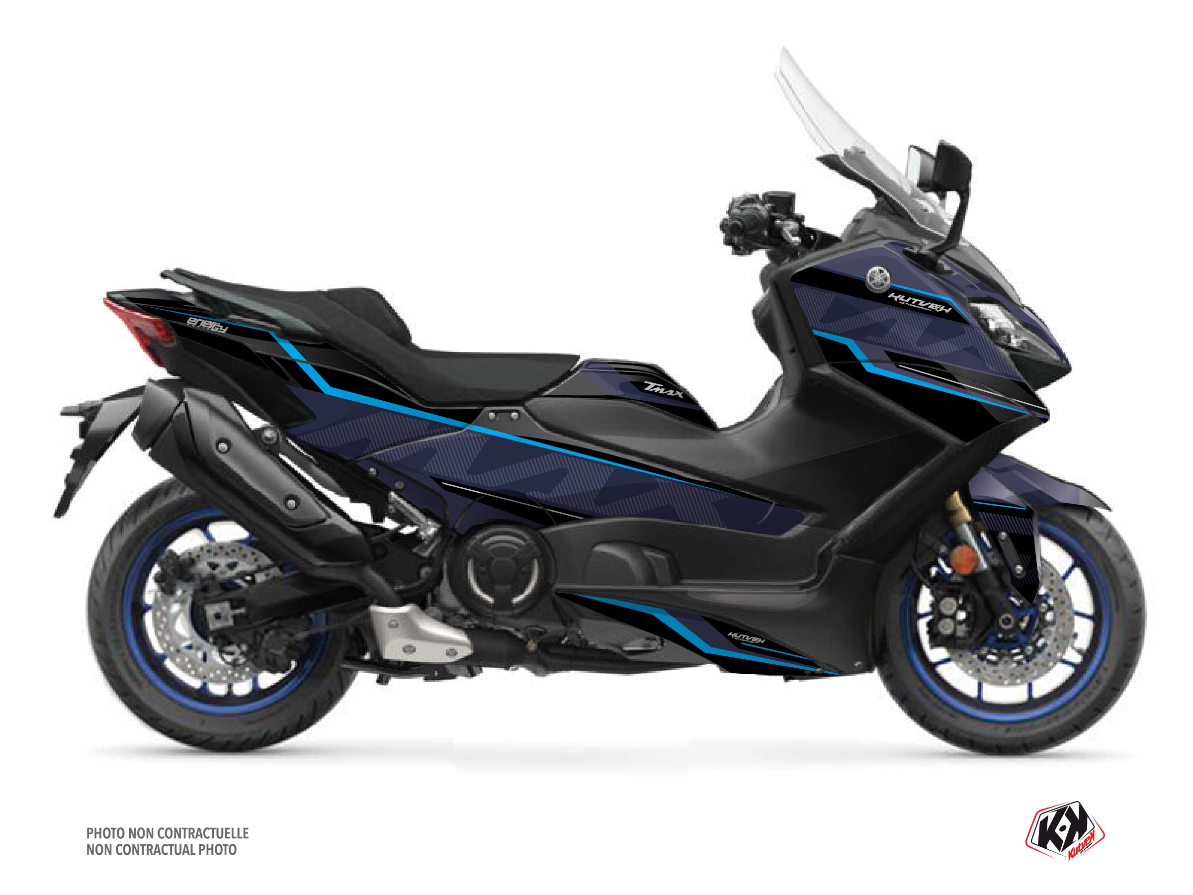 Yamaha TMAX 560 Maxiscooter Energy Graphic Kit Blue