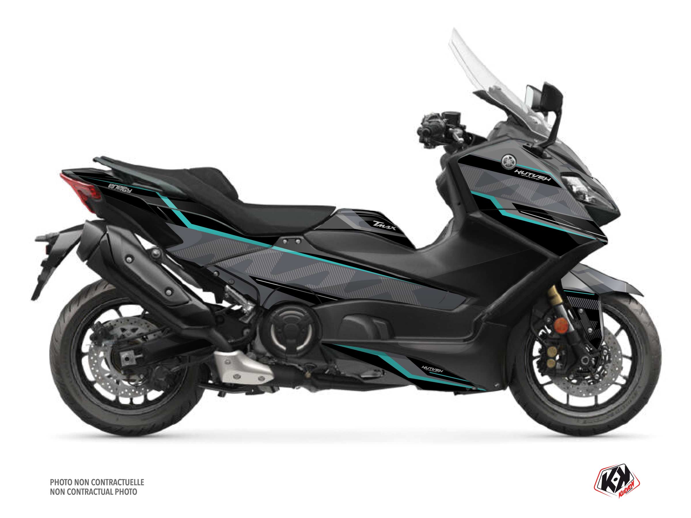 Yamaha TMAX 560 Maxiscooter Energy Graphic Kit Grey