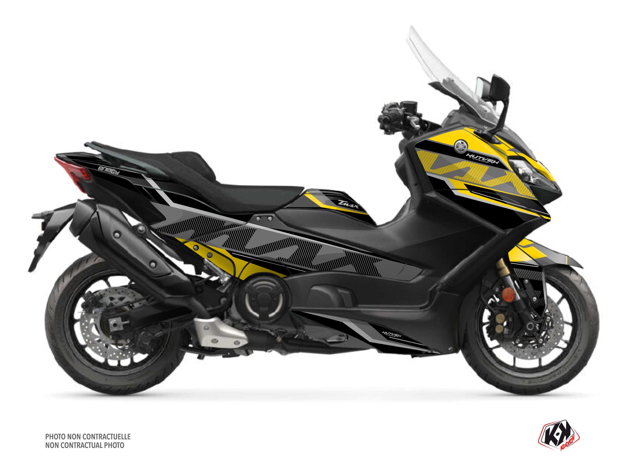 Kit Déco Maxiscooter Energy Yamaha TMAX 560 Jaune